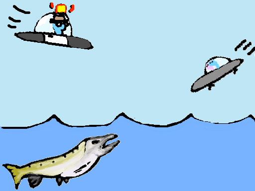 Eaten by a Fish
