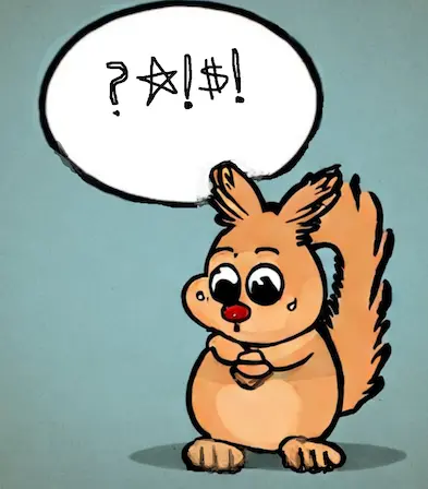 Swearing Squirrel